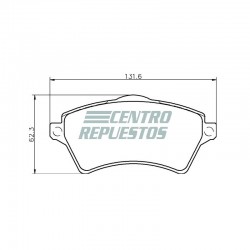 Pastillas de freno LR Freelander (2001-...)